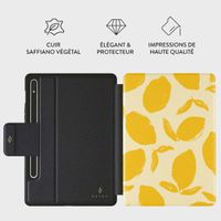 Burga Coque tablette Samsung Galaxy Tab S9 11.0 pouces - Lemon Tart