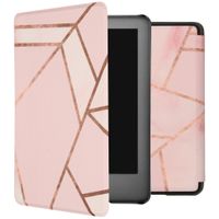 imoshion ﻿Design Slim Hard Sleepcover Amazon Kindle 10 - Pink Graphic