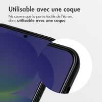 Accezz Protection d'écran en verre trempé avec filtre de confidentialité + Applicateur Samsung Galaxy A36