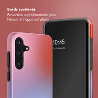 Selencia Coque arrière Vivid Samsung Galaxy S25 FE - Gradient Soft Blush