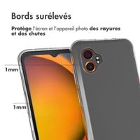Accezz Coque Clear Samsung Galaxy Xcover 7 Pro - Transparent