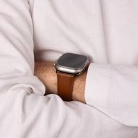 imoshion Bracelet Classic en cuir Apple Watch Series 1 t/m 11 / SE / Ultra (44/45/46/49 mm) - Marron