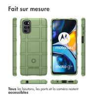 imoshion Coque Rugged Shield Motorola Moto G22 / E32 / E32s - Vert foncé