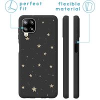 imoshion Coque Design Samsung Galaxy A12 - Etoiles / Noir