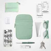 Selencia Sac téléphone Sports - Menthe verte