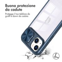 imoshion Coque arrière Camslider Apple iPhone 14 - Bleu foncé