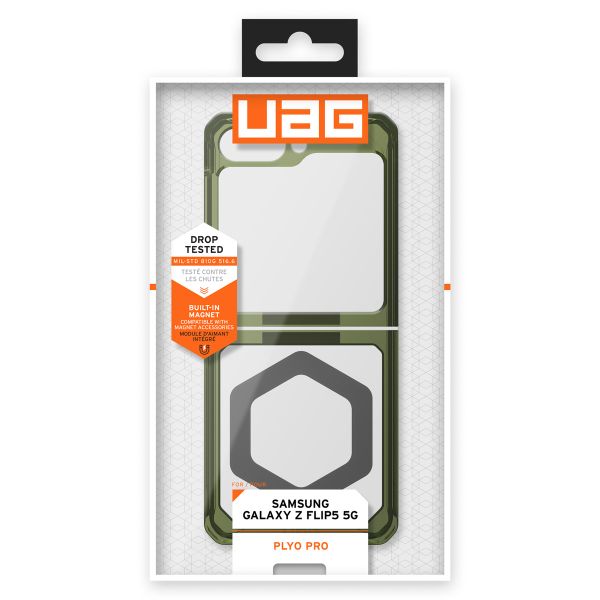 UAG Coque arrière Plyo Pro Samsung Galaxy Z Flip 5 - Olive