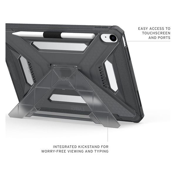 UAG Coque tablette Scout Apple iPad 11 (2025) 11 pouces A16 / iPad 10 (2022) 10.9 pouces - Ash