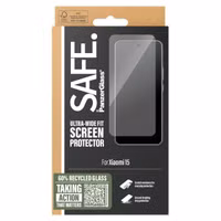 SAFE by PanzerGlass Protection d'écran Ultra-Wide Fit avec applicateur Xiaomi 15