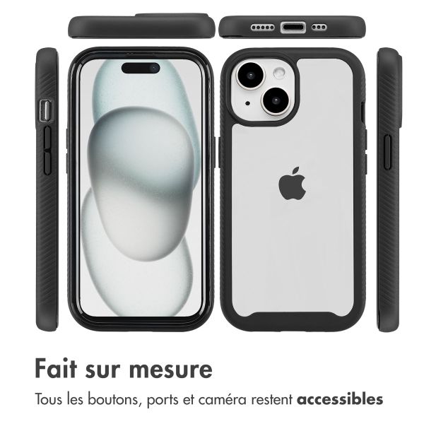 imoshion Coque 360° Full Protective iPhone 15 - Noir