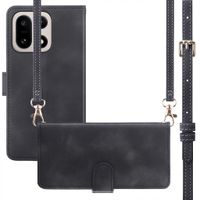 imoshion Etui de télephone portefeuille avec cordon OnePlus 15 - Noir