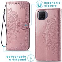 imoshion Etui de téléphone Mandala Oppo A73 (5G) - Rose Champage