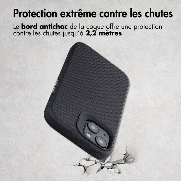 Accezz Coque Tough avec MagSafe Apple iPhone 14 - Noir