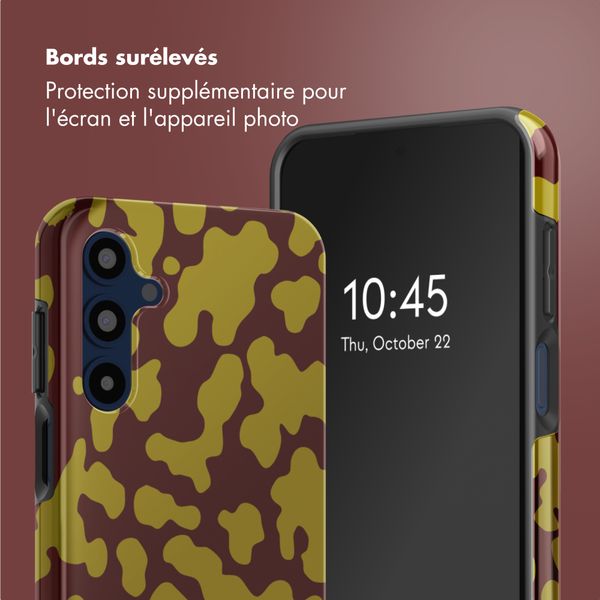 Selencia Coque arrière Vivid Samsung Galaxy A16 - Moo'd Olive Dust