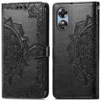 imoshion Etui de télephone Mandala Oppo A17 - Noir