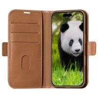 dbramante1928 Étui de télephone portefeuille Apple iPhone 16 Plus - Tan