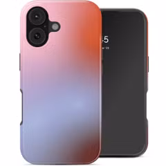 Selencia Coque arrière Vivid avec MagSafe Apple iPhone 17 - Gradient Soft Blush