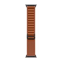 Apple Bracelet Alpine Loop Apple Watch Series 1 - 11 / SE / Ultra (44/45/46/49 mm) - Taille L - Terracotta / Black Titanium