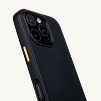Selencia Coque arrière Rivièra avec MagSafe avec crochets amovibles Apple iPhone 16 Pro - Velvet Black
