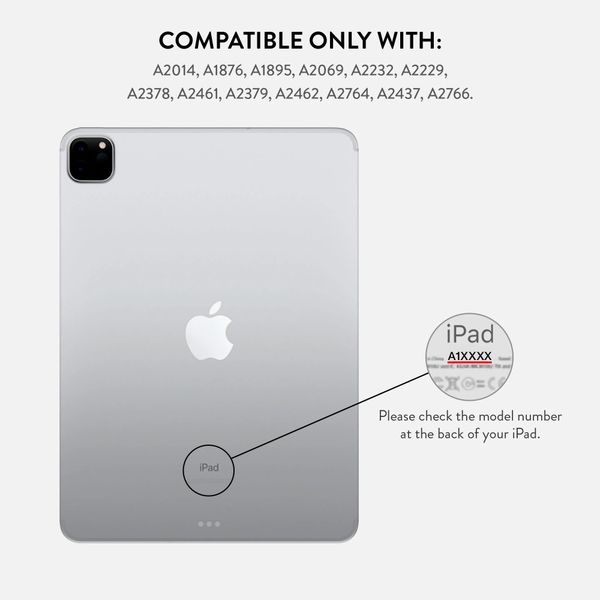 Burga Coque tablette Apple iPad Pro 12.9 (2022) / Pro 12.9 (2021) - Almond Latte