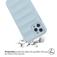 imoshion Coque arrière EasyGrip iPhone 11 Pro - Bleu clair