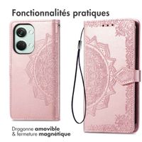 imoshion Etui de télephone Mandala OnePlus Nord 3 - Rose Doré