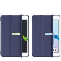 imoshion Coque tablette Trifold Apple iPad Mini 5 (2019) / Mini 4 (2015) - Bleu foncé