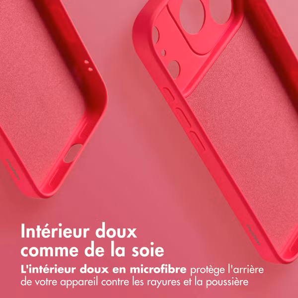 imoshion Coque Couleur avec MagSafe Apple iPhone 17 Pro Max - Neon Pink