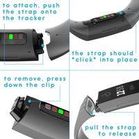 imoshion Bracelet silicone Fitbit Charge 3 / 4 - Bleu clair