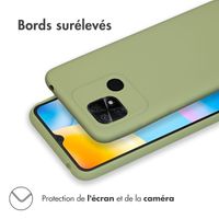 imoshion Coque Couleur Xiaomi Redmi 10C - Olive Green