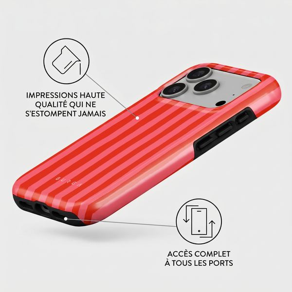 Burga Coque Tough MagSafe Apple iPhone 17 Pro - Pomegranate
