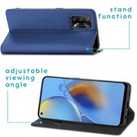 imoshion Étui de téléphone Slim Folio Oppo A74 (4G) - Bleu