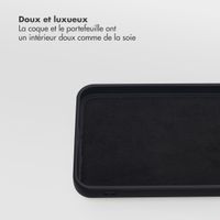 Selencia Étui portefeuille amovible Olyn avec MagSafe Samsung Galaxy S24 FE - Noir