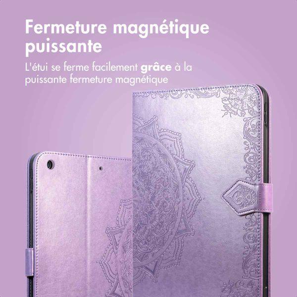 imoshion Coque tablette Apple iPad 6 (2018) 9.7 pouces / iPad 5 (2017) 9.7 pouces / Air 2 (2014)/Air 1 (2013) - Lila / Lilac