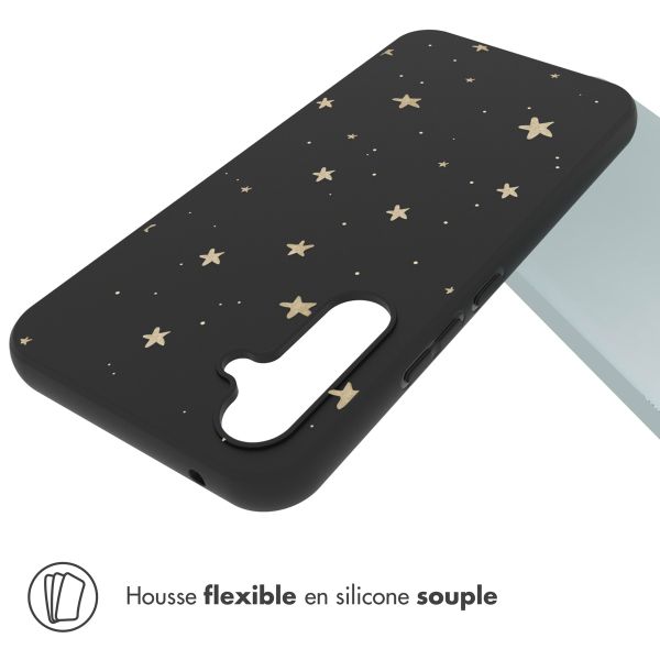 imoshion Coque Design Samsung Galaxy A54 (5G) - Stars Gold