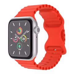 imoshion Bracelet Athletic en silicone Apple Watch Series 1 t/m 11 / SE / Ultra (44/45/46/49 mm) - Rouge