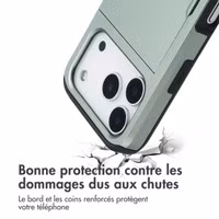 imoshion Coque arrière avec porte-cartes Apple iPhone 17 Pro - Vert