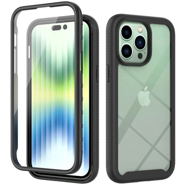 imoshion Coque 360° Full Protective iPhone 14 Pro Max - Noir