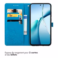 imoshion Etui de télephone Mandala Xiaomi 15T Pro - Turquoise