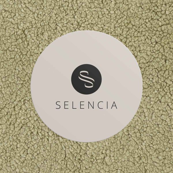 Selencia Pochette ordinateur Teddy 13-14 pouces - Sage Green