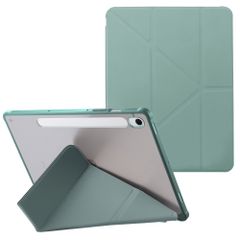 imoshion Coque tablette Origami Samsung Galaxy Tab S9 11.0 pouces / S10 Lite / S10 FE / S9 FE 10.9 pouces - Vert foncé