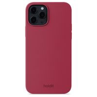 Holdit Coque Silicone iPhone 12 (Pro) - Red Velvet