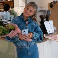 Holdit Coque Silicone Apple iPhone 14 Pro Max - Mineral Blue