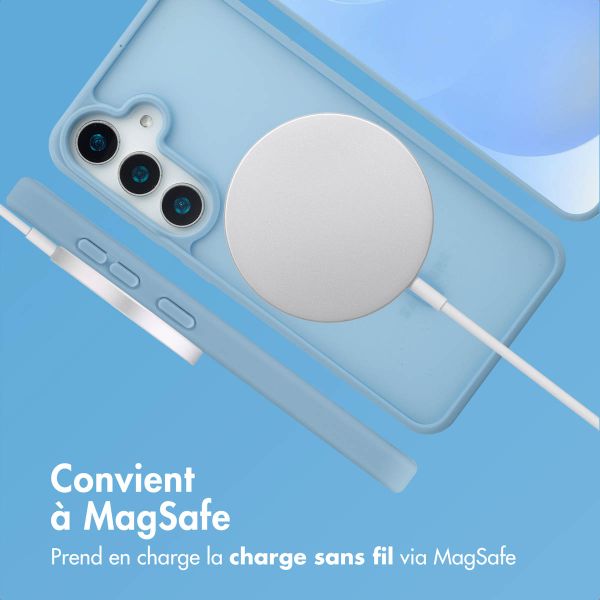 imoshion Coque Color Guard avec MagSafe Samsung Galaxy S25 - Bleu clair