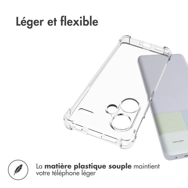 imoshion Shockproof Case Xiaomi Redmi Note 13 Pro Plus (5G) - Transparent