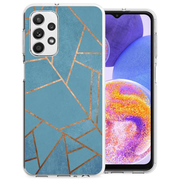 imoshion Coque Design Samsung Galaxy A23 (5G) - Blue Graphic