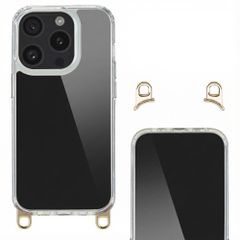 Selencia Coque arrière avec crochets amovibles Apple iPhone 15 Pro - Transparent