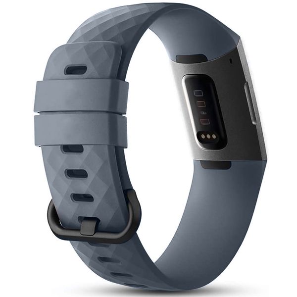 imoshion Bracelet silicone Fitbit Charge 3 / 4 - Gris
