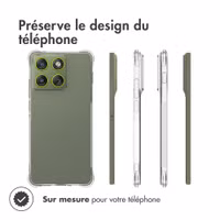 imoshion Shockproof Case Motorola Edge 70 - Transparent