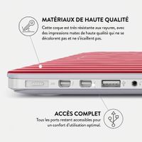 Burga Coque Rigide Apple MacBook Pro 14 pouces (2021 / 2023 M3 chip / 2024 M4 chip / 2025 M5 chip) - Strawberry Jam